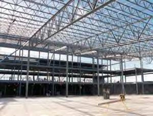 Structural Steel-Industrial building